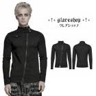 ������ڤ��glareshop ���쥢����åס�M.M/M.XL/M.3XL��TXA367-B���������ѥ� �������ȥ꡼ ���å� ĹµT����� �� �֥�å� ��� | ��������ѥ� �������奢��� V�� ���ơ��� ���� �� [PUNK RAVE] Dark Punk T-shirt