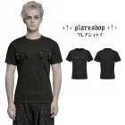 glareshop ���쥢����åס�M.M/M.XL/M.3XL��TXA368-B���������ѥ� �ǥ˥� �˥å� Ⱦµ T����� �� �֥�å� ��� | ��������ѥ� �������奢��� V�� �⡼�ɷ� �����ץ� ���ơ��� ���� �� [PUNK RAVE] Dark Punk T-shirt