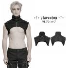 glareshop ���쥢����åס�M.S-M.5XL��TXA369-B���ѥ� �ǥ˥� ������ɥ��顼 ���硼�ȥ٥��� �Ρ����꡼�֥ȥåץ� �� �֥�å� ��� | �������� �������奢��� V�� �⡼�ɷ� �����ץ� ���ơ��� ���� �� [PUNK RAVE] Punk denim ultra short Vest
