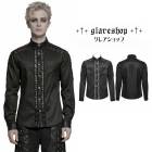 ������ڤ��glareshop ���쥢����åס�M.S-M.5XL��TXA374-B���ѥ󥯥������롼Ĺµ����� �� �֥�å� ��� | �������� �������奢��� V�� �⡼�ɷ� �����ץ� ���ơ��� ���� �� [PUNK RAVE] Punk Personalized Shirt