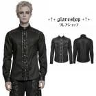 glareshop 쥢åסM.S-M.5XLTXA374-Bѥ󥯥롼Ĺµ  ֥å  |  奢 V ⡼ɷ ץ ơ   [PUNK RAVE] Punk Personalized Shirt