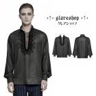 glareshop 쥢åסM.S-M.5XLTXA377-Bå롼Ĺµ  ֥å  |  奢 V ⡼ɷ ץ ơ   [PUNK RAVE] Gothic Dark Rose Patterned Loose Shirt