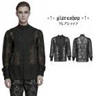 ������ڤ��glareshop ���쥢����åס�M.S-M.5XL��TXA379-B��������ơ��� �����å� �ɽ� ���ե���Ĺµ����� �� �֥�å� ��� | �������� �������奢��� V�� �⡼�ɷ� ���ơ��� ���� �� [PUNK RAVE] Goth Romantic Chiffon Shirt