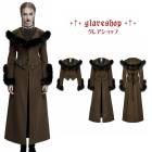 glareshop ���쥢����åס�XS-4XL��JXA004-C��������ơ��� �����å� 2Way ���硼�Ⱦ�or���󥰾� �����른�㥱�å� �֥饦�� ��ǥ����� | ����� �������奢��� V�� �⡼�ɷ� �����ץ� ���ơ��� ���� �� [PUNK RAVE] Detachable two-piece jacket