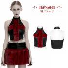 glareshop ���쥢����åס�S/L/2XL��KX681-R���������� �ۥ륿���ͥå��ե쥤�ॿ�������ե����٥��� �Ρ����꡼�֥ȥåץ� �֡߹� ��ǥ����� | �������奢��� V�� �⡼�ɷ� �����奢�� ���� �� [PUNK RAVE] Flame tie-dyed fur Vest