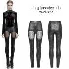 glareshop ���쥢����åס�XS-4XL��PX823-B�������å��Х��ե饤������쥮�� �쥮��ѥ� �� �֥�å� ��ǥ����� | �������� �����å� �������奢��� V�� �⡼�ɷ� �����ץ� ���ơ��� ���� �� [PUNK RAVE] Gothic hollowed leggings