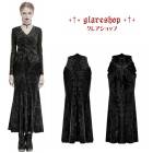 glareshop ���쥢����åס�XS-4XL��SX635-B�������å�������ơ��� �졼�����å� �٥�٥å� ���� �ե��å���ơ��� �������� �� �֥�å� ��ǥ����� | ��ͥ������ ���å� ����� ���� �� [PUNK RAVE] Gothic Vintage Lace Up Velvet Long Fishtail Skirt