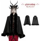 ������ڤ��glareshop ���쥢����åס�F��JX990-B�������å�����ޥ�� ���硼�Ⱦ� �ݥ���� �� ��ǥ����� | �ǲİ��� ����� �������奢��� ����Ū ���� �� [PUNK RAVE] Gothic Witch Fur Trim Cloak