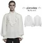 glareshop 쥢åסM.S-M.5XLTXA372-Wå㥹ץ륪С??  ۥ磻  |  奢 V ⡼ɷ ץ ơ   [PUNK RAVE] Gothic glamorous pullover shirt