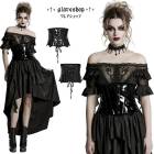 glareshop ���쥢����åס�S/L/2XL��KX633-B�������å��ѥƥ�ȥ쥶�����륻�å� �ե��å��쥶�� �� �֥�å� ��ǥ����� | �������奢��� ����� �����ץ� ���ơ��� ���� �� [PUNK RAVE] Goth patent leather corset