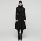 glareshop ���쥢����åס�XS-4XL��JXA014-B����ȥ��ʥ��ȥХåȥ����å���������󥰥����� �� �֥�å� ��ǥ����� | ����� �������奢��� �⡼�ɷ� [PUNK RAVE] Retro Night Bat Gothic Wool Long Coat