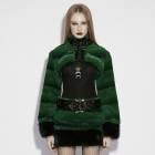 glareshop ���쥢����åס�S/L/2XL��JXA017-N���ѥ󥯥���ȥ饽�եȥե��������� ���硼�Ⱦ� ���ߥ��꡼�� ��ǥ����� | ����� �������奢��� V�� [PUNK RAVE] Punk Ultra-Soft Fur Coat