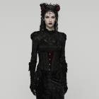 glareshop 쥢åסS/L/2XLKX688-Rѥ󥯥᥿٥åȥ륻åȥȥХ ȥ٥  ǥ | 奢 V ץ ơ [PUNK RAVE] Punk Metal Rivet Underbust Corset Waistband