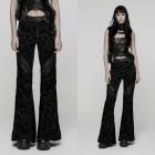 glareshop 쥢åסXS-4XLPX827-Båȥȥե쥢ѥ  ǥ |   奢 V ⡼ɷ   [PUNK RAVE] Gothic Retro Court Style Flared Pants