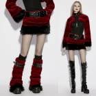 glareshop ���쥢����åס�XS-4XL��SX649-R�������å��졼���ȥ��ѥƥ�ȥ쥶���ߥǥ��������� ���ߥ�å� ��ǥ����� | �������奢��� V�� �⡼�ɷ� [PUNK RAVE] Gothic Lace Trim Patent Leather Midi Skirt