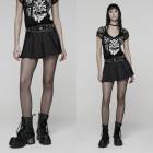glareshop 쥢åסXS-4XLSX650-Bѥ󥯥ץ꡼A饤ߥ˥  ǥ | 奢 V ⡼ɷ [PUNK RAVE] Punk Pleated A-Line Mini Skirt