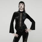 ������ڤ��glareshop ���쥢����åס�S/L/2XL��TXA398-B�������å��ۥ����졼���٥�٥åȥ���� �� ��ǥ����� | ����� �������奢��� V�� �⡼�ɷ� ���� �� [PUNK RAVE] Gothic Hollow Lace Velvet Shirt