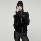 glareshop ���쥢����åס�XS-4XL��TXA414-B����ȥ������å��٥�٥åȥ���� �֥饦�� �� ��ǥ����� | �����å�  �ǲİ��� ���å� �⡼�ɷ� [PUNK RAVE] Retro Gothic Velvet Shirt