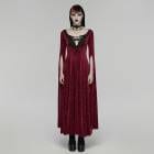 glareshop ���쥢����åס�S/L/2XL��WX965-R�������å��������٥�٥åȥ��󥰥ɥ쥹 �� ��ǥ����� | �������奢��� V�� �⡼�ɷ�  [PUNK RAVE] Gothic Historical Inspired Rose Velvet Long Dress