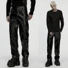 glareshop ���쥢����åס�M.S-M.5XL��PX841-B�������С��ѥ󥯥��ȥ졼�ȥ쥶���ѥ�� �� �֥�å� ��� | �������奢��� V�� �⡼�ɷ� �����ץ� ���ơ��� ���� [PUNK RAVE] Cyberpunk Straight Leather Pants
