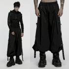 glareshop ���쥢����åס�M.M/M.XL/M.3XL��PX842-B�������С��ѥ� �롼�����ե� �ȥ饦������ �磻�ɥ��륨��ѥ�� �� �֥�å� ��� | �������奢��� V�� �⡼�ɷ� �����ץ� [PUNK RAVE] Cyberpunk Loose Cuffed Trousers