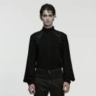 ������ڤ��glareshop ���쥢����åס�M.S-M.5XL��TXA449-B����ȥ������å� �졼�����åץꥱ ��󥿥󥹥꡼�� ����� �� �֥�å� ��� | �������奢��� V�� ���ơ��� ���� �� [PUNK RAVE] Retro Gothic Lace Applique Lantern Sleeves Shirt