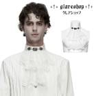 glareshop ���쥢����åס�M.F��Zn107-W���������㥹�����å��ɽ��ѡ��ƥ�������� �Ĥ��� �� ��� | �������奢��� V�� �⡼�ɷ� �����ץ� ���ơ��� ���� [PUNK RAVE] Retro Gothic Velvet Lace Feather Collar Pin