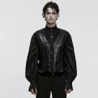 glareshop ���쥢����åס�M.S-M.5XL��KX700-DB�������»Υ٥��� �� ��� | ��² �ե����ޥ� ������ ����Ū ������ �����ץ� ���ơ��� ���� �� [PUNK RAVE] Goth Gentleman's Vest