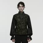 glareshop ���쥢����åס�M.S-M.5XL��KX705-GD�������å���������ڥ�٥��� ������ɡ߹� ��� | ��² �ե����ޥ� ������ ����Ū ������ �����ץ� ���ơ��� ���� �� [PUNK RAVE] Gothic Medieval Pattern Lapel Vest