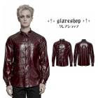 ������ڤ��glareshop ���쥢����åס�M.S-M.5XL��TXA376-R���ѥ� Ĺµ����� �� ��� | �������� �������奢��� V�� �⡼�ɷ� �����ץ� ���ơ��� ���� �� [PUNK RAVE] Punk shirt