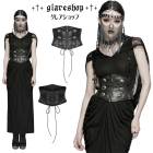 glareshop ���쥢����åס�S/L/2XL��KX709-B�������å����㥤�ʥ������� ����å��륻�åȥ٥�� �� �֥�å� ��ǥ����� | �������奢��� V�� ���ơ��� ���� [PUNK RAVE] Gothic Chinese Style Spirit Beast Corset Belt