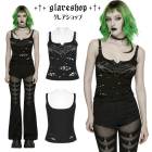 glareshop ���쥢����åס�S/L/2XL��KX717-B���ѥ󥯥��ѥ����� �ܥ��ܥ��٥��� ���󥯥ȥå� �� ��ǥ����� | �������奢��� V�� �⡼�ɷ� �����ץ� ���ơ��� ���� �� [PUNK RAVE] Punk Spider Tattered Vest Top