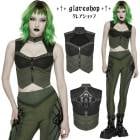 ������ڤ��glareshop ���쥢����åס�XS-4XL��KX725-N�������С��ѥ� �ᥫ�˥���٥��� ���꡼�� ��ǥ����� | �������奢��� V�� �⡼�ɷ� ���ơ��� ���� [PUNK RAVE] Cyberpunk Mechanical Vest