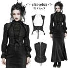glareshop ���쥢����åס�XS-4XL��KX731-B����ȥ������å��ѥ쥹 ��������Х��ȥ��륻�åȥ٥��� �� ��ǥ����� | �������奢��� V�� �⡼�ɷ� ���ơ��� ���� [PUNK RAVE] Retro Gothic Palace Underbust Corset Vest
