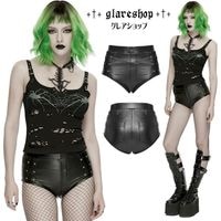 glareshop ���쥢����åס�XS-4XL��PX869-B���⡼������������ѥ󥯥ۥåȥѥ�� �� ��ǥ����� | �������奢��� V�� �⡼�ɷ� �����ץ� ���ơ��� ���� �� [PUNK RAVE]  Motorcycle Punk Hot Pants