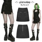 glareshop ���쥢����åס�XS-4XL��SX660-B���ѥ󥯥�����ɽ��ߥ˥������� �� ��ǥ����� | �������奢��� V�� �����ץ� ���ơ��� ���� �� [PUNK RAVE] Punk Skull Embroidered Skirt