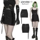 glareshop ���쥢����åס�XS-4XL��SX664-B�������С��ѥ󥯥������ȥ꡼�ܥǥ�����ߥ˥������� �� ��ǥ����� | �������奢��� V�� �����ץ� ���ơ��� ���� �� [PUNK RAVE] Cyberpunk Asymmetrical Bodycon Short Skirt