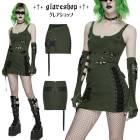 glareshop ���쥢����åס�XS-4XL��SX664-N�������С��ѥ󥯥������ȥ꡼�ܥǥ�����ߥ˥������� ���꡼��߹� ��ǥ����� | �������奢��� V�� �����ץ� ���ơ��� ���� �� [PUNK RAVE] Cyberpunk Asymmetrical Bodycon Short Skirt