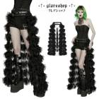 ������ڤ��glareshop ���쥢����åס�S/L/2XL��SX666-B����ȥ������å��쥤�䡼�ɥ졼���ե����󥰥������� �� ��ǥ����� | �������奢��� �����ץ� ���ơ��� ���� �� [PUNK RAVE] Retro Gothic Layered Lace Ruffle Long Skirt