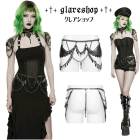 glareshop ���쥢����åס�M/2XL��SX669-SI������С��ѥ󥯥����å��᥿��֥졼�ɥ������ȥ������� �ϡ��ͥ� ����С��߹� ��ǥ����� | �������奢��� V�� �����ץ� ���ơ��� ���� �� [PUNK RAVE] Silver Punk Gothic Metal Blade Waist Chain