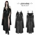 glareshop ���쥢����åס�XS-4XL��WX978-B�������å����ե���������V�ͥå����󥰥ɥ쥹  �� ��ǥ����� | �������奢��� �ѡ��ƥ����ɥ쥹  [PUNK RAVE] Gothic Off Shoulder Deep V-Neck Long Dress