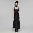 glareshop ���쥢����åס�S/L/2XL��WX980-B�������å��졼���ǥ����� ���������ե��å���ơ��� ���󥰥���åץɥ쥹 �� ��ǥ����� | �������奢��� V�� �ѡ��ƥ����ɥ쥹 ���ơ��� ���� �� [PUNK RAVE] Gothic Lace Decal Sexy Fishtail Long Slip Dress