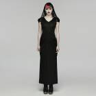 glareshop ���쥢����åס�S/L/2XL��WX982-B�����쥬��ȥ����å�Ĵ�ա����դ������ץե��å���ơ�����󥰥ɥ쥹 �� ��ǥ����� | �������奢��� V�� ���ơ��� ���� �� [PUNK RAVE] Elegant Gothic Nun Hooded Cape Fishtail Long Dress