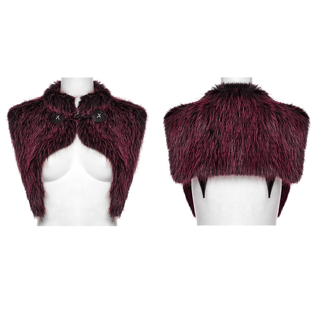 glareshop ���쥢����åס�S/L/2XL��JX995-R�������å�����ǡ������ե����ǥӥ륷�硼�� �ݥ�� ������ ��ǥ����� | �������奢��� V�� �⡼�ɷ� �����ץ� ���ơ��� ���� �� [PUNK RAVE] Gradient devil shawl