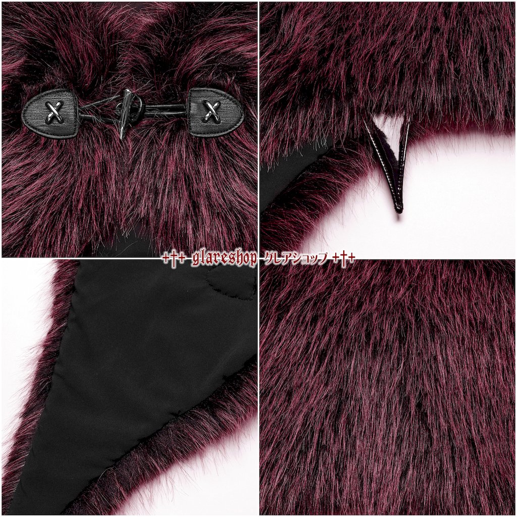 glareshop ���쥢����åס�S/L/2XL��JX995-R�������å�����ǡ������ե����ǥӥ륷�硼�� �ݥ�� ������ ��ǥ����� | �������奢��� V�� �⡼�ɷ� �����ץ� ���ơ��� ���� �� [PUNK RAVE] Gradient devil shawl