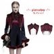 glareshop ���쥢����åס�S/L/2XL��JX995-R�������å�����ǡ������ե����ǥӥ륷�硼�� �ݥ�� ������ ��ǥ����� | �������奢��� V�� �⡼�ɷ� �����ץ� ���ơ��� ���� �� [PUNK RAVE] Gradient devil shawl