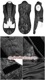 glareshop 쥢åסM.S-M.5XLKX177-Bå ٥ ߥɥ եå졼䡼 Ǻ 㥬 եͥ  ֥å  | 奢 V   [PUNK RAVE] Gothic Fake Two Pieces Swallow Tail Sleeveless Jacket Gothic vest