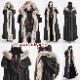 glareshop 쥢åסFJX309-B ޥ 󥰾 եդå ադ  ֥å ǥ/ |  å եå 奢 V ⡼ɷ ץ ơ   [PUNK RAVE] Gothic Long Cloak