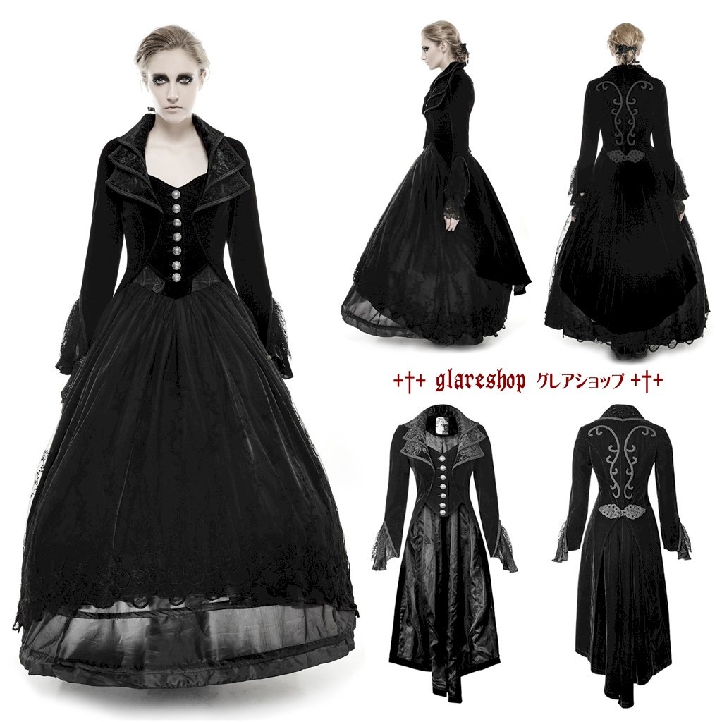 glareshop ���쥢����åס�XS-4XL��JX301-B���������� �����å� ������ ���󥰾� ���饷����ʥ������� ���� �� �֥�å� ��ǥ����� | ����� �������奢��� V�� �⡼�ɷ� �����ץ� ���ơ��� ���� �� [PUNK RAVE] Gothic long coat