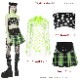 glareshop 쥢åסXS-4XLSX525-N ѥ ʥݥ쥪 åץ꡼ĥ ߥ꡼ ǥ | ѥ 奢 V ץ ơ   [PUNK RAVE] Gothic Punk Grunge Girl Plaid Pleated Mini Skirt